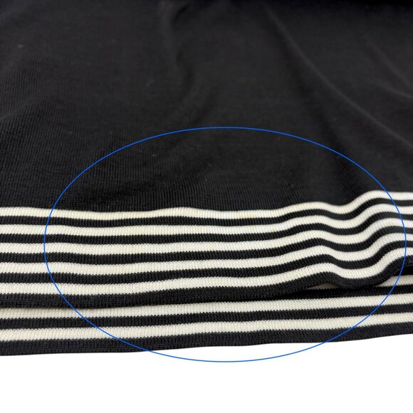 CHANEL Vintage 98P CC Mark Logo Summer Knit Tank Top #38 Black White [106500] - Picture 12 of 13